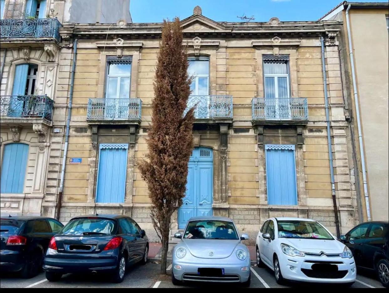 Appartement Du Forum,La Gare, 50 M2 , Climatisation, Garage, Cour Narbona Esterno foto